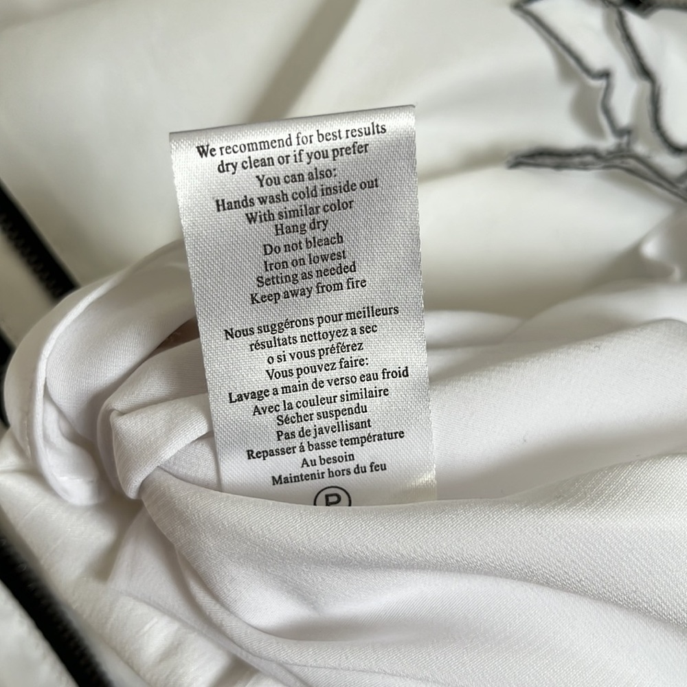 Samuel Dong white coat dress size small - Picture 10 of 10